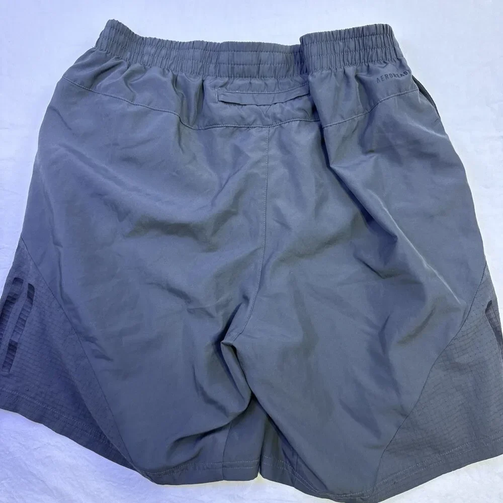 Men's Adidas Aeroready On The Run Running Shorts Medium